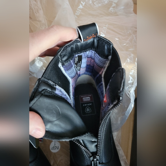 Ariat Bromont Pro H20 zip paddock boot NEW with tags size 5.5 - Picture 3 of 5